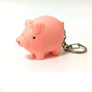 Pig 🐷 Keychain With LED Flashlight
